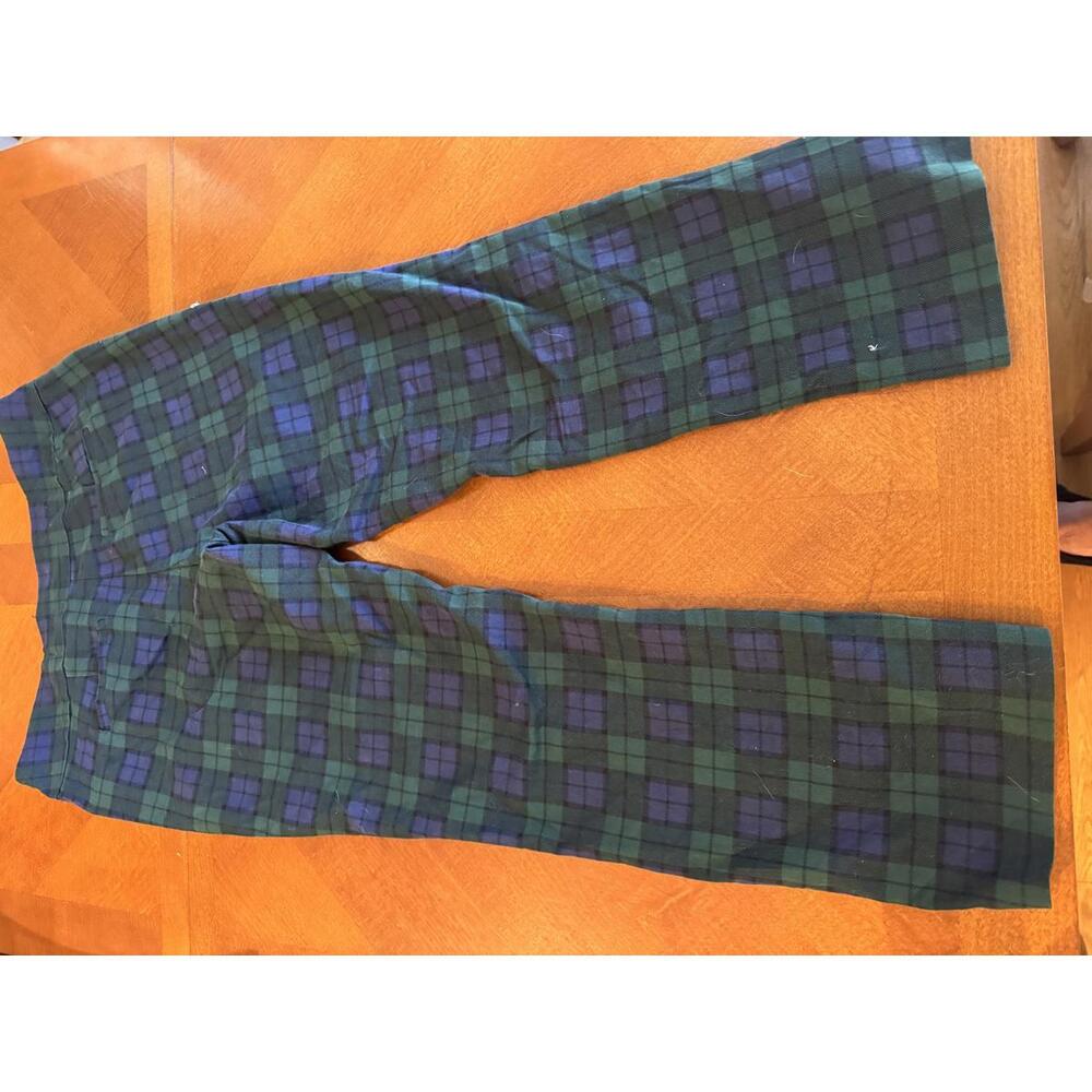 Croft & Barrow Women's Stretch Pants - Size 18 Regular - Plaid Design p-1-121 - Picture 6 of 7